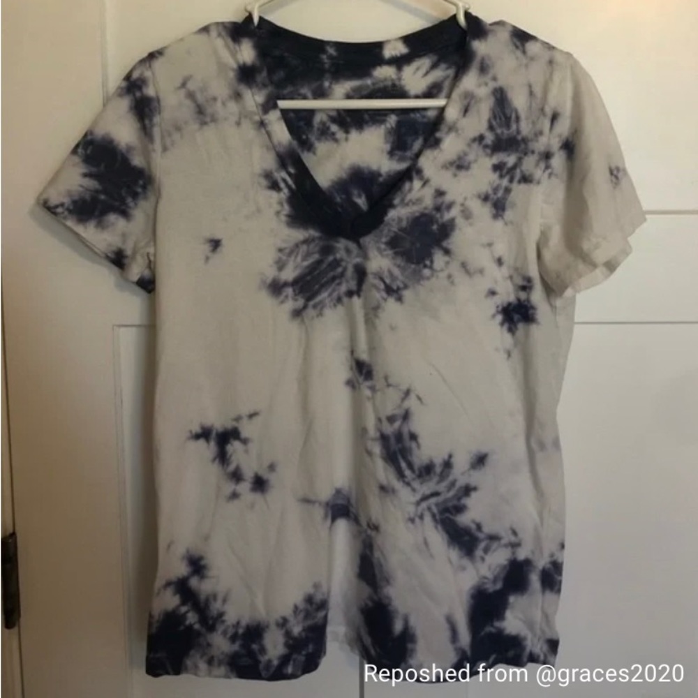 Universal Thread Blue Tie Dye Cotton Shirt M